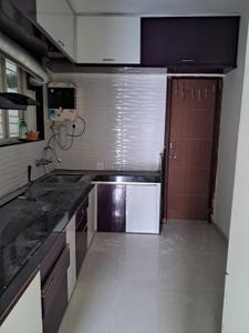 Kitchen Image of 950 Sq.ft 2.5 BHK Apartment / Flat for rent in Vishal Krishnas Blessing, Hadapsar Pune for Rs. 30000