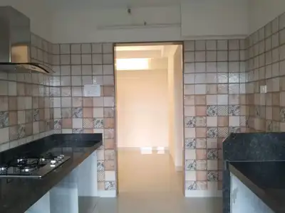 Kitchen Image of 1300 Sq.ft 2 BHK Apartment / Flat for sale in Paradise Sai World City, Panvel Navi Mumbai for Rs. 13500000