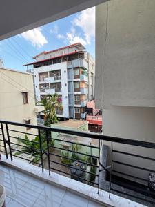 Balcony Image of 900 Sq.ft 2 BHK Builder Floor for rent in Kaggadasapura Bengaluru for Rs. 22000