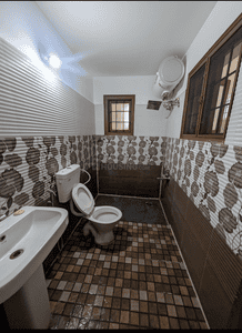 Bathroom Image of 750 Sq.ft 1 BHK Independent House for rent in MS Ramaiah City, JP Nagar Bengaluru for Rs. 25500