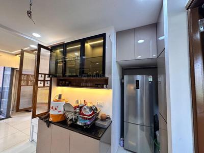 Hall Image of 1845 Sq.ft 3 BHK Apartment / Flat for rent in Parmeshwar Nilayam, Tragad Ahmedabad for Rs. 30000