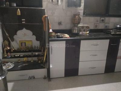 Kitchen Image of 750 Sq.ft 1 BHK Independent House for rent in Railway lines Solapur for Rs. 8500