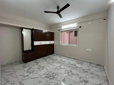 Bedroom Image of 700 Sq.ft 1 BHK Builder Floor for rent in Murugeshpalya Bengaluru for Rs. 32000