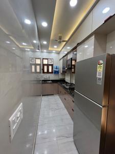 Kitchen Image of 720 Sq.ft 2 BHK Builder Floor for rent in Shalimar Bagh New Delhi for Rs. 38000