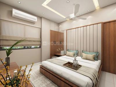 Bedroom Image of 978 Sq.ft 2 BHK Apartment / Flat for sale in Samarth Nagar Phase II, Wadgaon Sheri Pune for Rs. 9900000