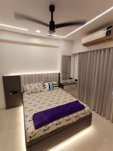 Bedroom Image of 1900 Sq.ft 3 BHK Apartment / Flat for rent in New Maninagar Ahmedabad for Rs. 40000