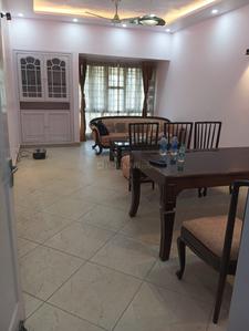 Hall Image of 1350 Sq.ft 2.5 BHK Apartment / Flat for rent in Azad Apartments, Kalu Sarai New Delhi for Rs. 75000