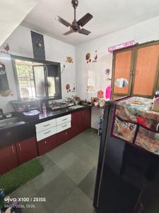 Kitchen Image of 600 Sq.ft 1 BHK Apartment / Flat for sale in Kalwa Thane for Rs. 4200000