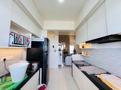 Kitchen Image of 1200 Sq.ft 2 BHK Apartment / Flat for rent in Adani Aster Neo, Shantigram Ahmedabad for Rs. 45000