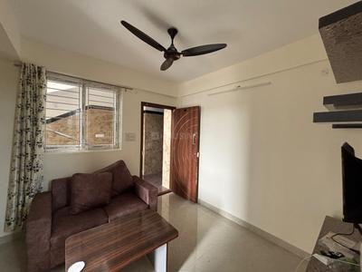 Living Room Image of 450 Sq.ft 1 BHK Apartment / Flat for rent in Bommanahalli Bengaluru for Rs. 25000