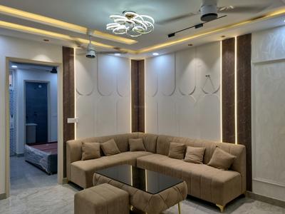 Living Room Image of 750 Sq.ft 3 BHK Apartment / Flat for sale in Nawada New Delhi for Rs. 4900000
