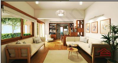 Hall Image of 2409 Sq.ft 3 BHK Apartment / Flat for sale in Total Environment In That Quiet Earth Bangalore by Total Environment Building Systems, Horamavu Bengaluru for Rs. 35800000