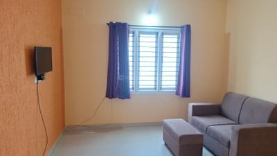 Living Room Image of 700 Sq.ft 1 BHK Builder Floor for rent in Devarachikkana Halli Bengaluru for Rs. 18000