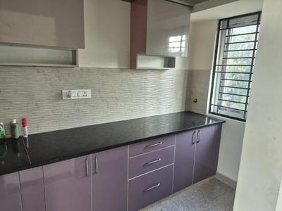 Kitchen Image of 500 Sq.ft 1 BHK Builder Floor for rent in Kogilu Bengaluru for Rs. 12000
