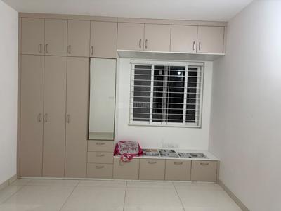 Bedroom Image of 1500 Sq.ft 3 BHK Apartment / Flat for rent in Aparna Sarovar Zicon, Serilingampally Hyderabad for Rs. 60000