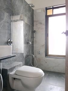Common Bathroom Image of 980 Sq.ft 2 BHK Apartment / Flat for rent in Kasarvadavali Thane for Rs. 23000