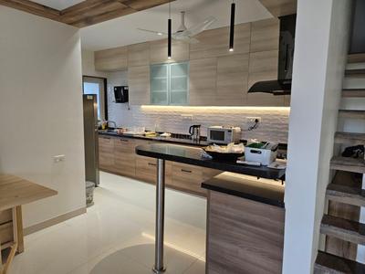 Kitchen Image of 1500 Sq.ft 3 BHK Penthouse for rent in Panjim Goa for Rs. 110000