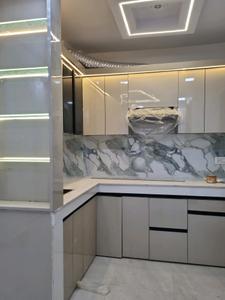 Kitchen Image of 810 Sq.ft 3 BHK Apartment / Flat for sale in Dwarka Mor New Delhi for Rs. 5900000