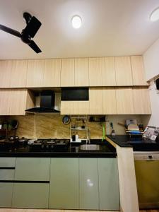 Kitchen Image of 950 Sq.ft 2 BHK Apartment / Flat for sale in VTP Cygnus BuildingT12, Manjari Khurd Pune for Rs. 8900000