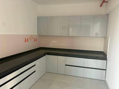 Kitchen Image of 1900 Sq.ft 4 BHK Apartment / Flat for rent in Mantra Mirari, Mundhwa Pune for Rs. 70000