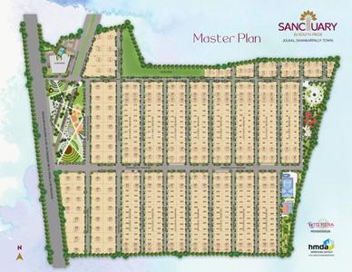 Image of 202 Sq.ft Residential Plot / Land for sale in South Pride Sanctuary, Shankarpally, Hyderabad for Rs. 5999800