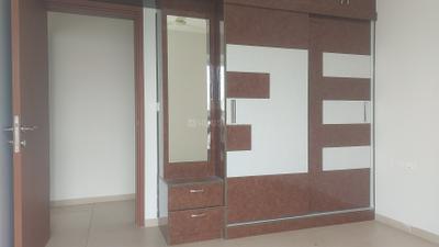 Bedroom Image of 700 Sq.ft 1 BHK Apartment / Flat for rent in Bhartiya Nikoo Homes Phase 2, Thanisandra Bengaluru for Rs. 32000