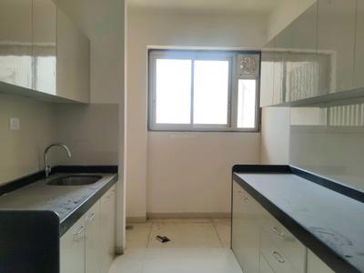 Kitchen Image of 691 Sq.ft 2 BHK Apartment / Flat for rent in Runwal Sanctuary, Mulund West Mumbai for Rs. 59000