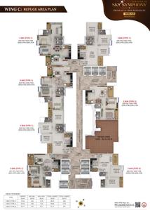 Image of 1311 Sq.ft 2 BHK Apartment / Flat for sale in Vardhaman Skysymphony, Wakad, Pune for Rs. 11500000