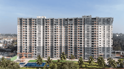 Image of 660 Sq.ft 1 BHK Apartment / Flat for sale in UKN The Belvedere Airport District, Navarathna Agrahara, Bengaluru for Rs. 5800000