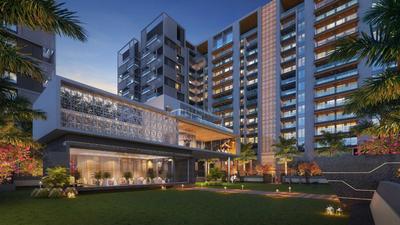 Image of 1230 Sq.ft 2 BHK Apartment / Flat for sale in Majestique Marbella, Kharadi, Pune for Rs. 11500000