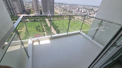 Balcony Image of 1661 Sq.ft 3 BHK Apartment / Flat for rent in Hero Homes, Sector 88 Mohali for Rs. 55000