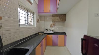 Kitchen Image of 950 Sq.ft 2 BHK Apartment / Flat for rent in Choodasandra Bengaluru for Rs. 24000