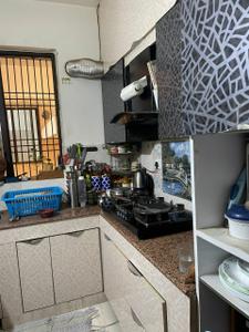 Kitchen Image of 1225 Sq.ft 3 BHK Apartment / Flat for sale in Shalimar Mannat Extension K1 To K4, Mohammadpur Chauki Lucknow for Rs. 7500000