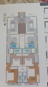 Floor Plan Image of 1150 Sq.ft 2 BHK Apartment / Flat for sale in Rander Surat for Rs. 4200000