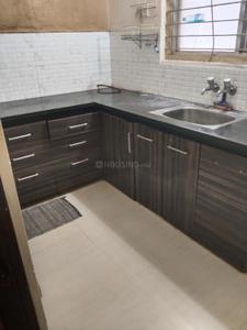 Kitchen Image of 600 Sq.ft 1 BHK Apartment / Flat for rent in Barjatya Pearl Galaxy, Bhicholi Mardana Indore for Rs. 8500