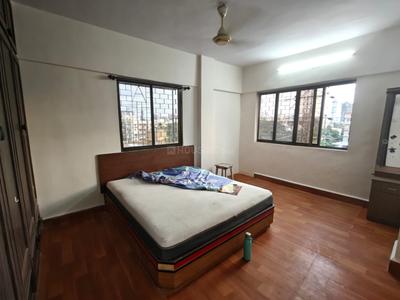 Bedroom Image of 950 Sq.ft 2 BHK Apartment / Flat for rent in Gokul Plaza, Kandivali East Mumbai for Rs. 47000