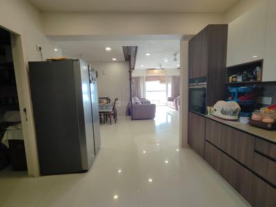 Kitchen Image of 2374 Sq.ft 4 BHK Apartment / Flat for sale in Shaligram Plush, Thaltej Ahmedabad for Rs. 35000000