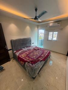 Bedroom Image of 550 Sq.ft 1 BHK Builder Floor for rent in Lajpat Nagar New Delhi for Rs. 47000