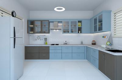 Kitchen Image of Dosti West County Apartment - Thane West in Thane West, Thane