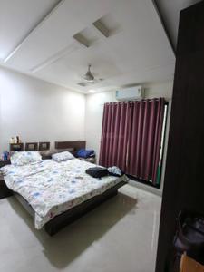 Bedroom Image of 640 Sq.ft 1 BHK Apartment / Flat for rent in Kopar Khairane Navi Mumbai for Rs. 36000