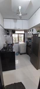 Kitchen Image of 657 Sq.ft 2 BHK Apartment / Flat for rent in D S Mumbai Gokul Residency, Dahisar West Mumbai for Rs. 46000