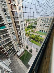 Balcony Image of 1800 Sq.ft 3 BHK Apartment / Flat for rent in Manglam Radiance, Durgapura Jaipur for Rs. 95000