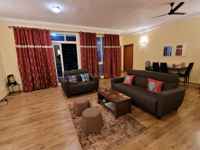Hall Image of 900 Sq.ft 1 BHK Apartment / Flat for rent in Prestige Shantiniketan, Whitefield Bengaluru for Rs. 34000