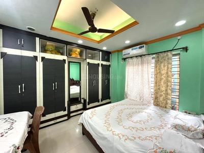 Bedroom Image of 1354 Sq.ft 3 BHK Apartment / Flat for rent in Chinar Park Kolkata for Rs. 26000