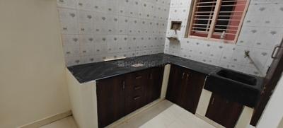 Kitchen Image of 600 Sq.ft 1 BHK Builder Floor for rent in Cox Town Bengaluru for Rs. 16200
