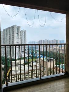 Living Room Image of 510 Sq.ft 1 BHK Apartment / Flat for rent in Godrej Green Cove, Mahalunge Pune for Rs. 27000