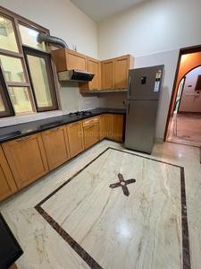 Kitchen Image of 1200 Sq.ft 2 BHK Builder Floor for rent in Green Park Extension New Delhi for Rs. 80000