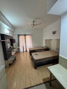 Hall Image of 385 Sq.ft 1 RK Studio for rent in Qube Hebitac Apartment , Knowledge Park 3 Greater Noida for Rs. 14000