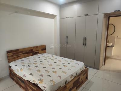 Bedroom Image of 1850 Sq.ft 3 BHK Apartment / Flat for rent in Chhani Vadodara for Rs. 36000