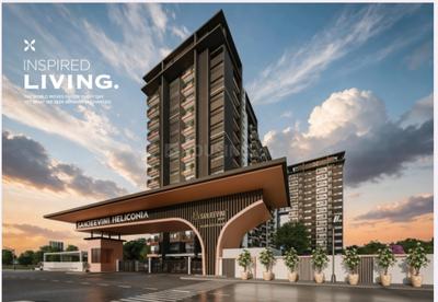 Image of 1690 Sq.ft 3 BHK Apartment / Flat for sale in Sanjeevini Heliconia, Thirumalashettyhally, Bengaluru for Rs. 13180310